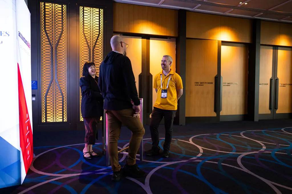 SavvyWise team networking at an Accountants Daily event